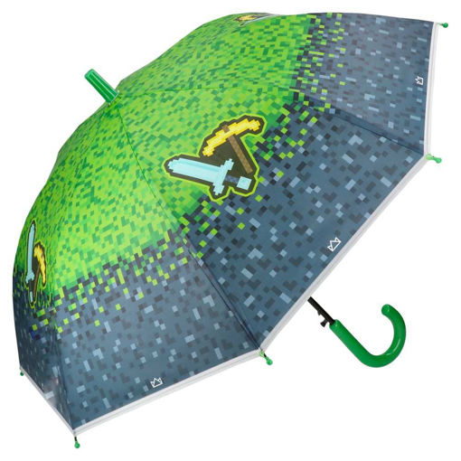 Picture of KIDS UMBRELLA PIXEL MINES